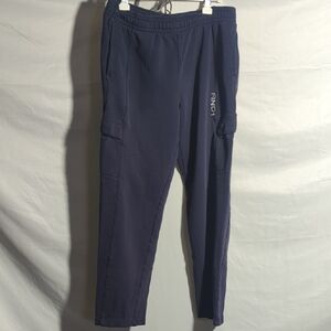 AND1 Men’s Navy Joggers Size L Good Condition